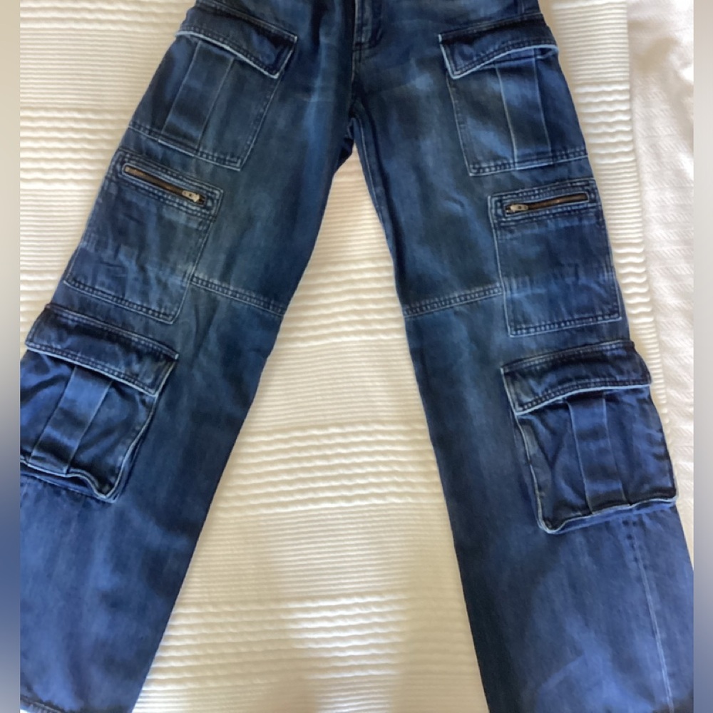 Alice + Olivia cargo jeans